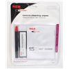 Image 1 : 15 NEW CD/DVD CLEANING WIPES & CLEANING SOLUTION