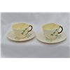 Image 1 : 2 Belleek Cups and Saucers