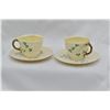 Image 2 : 2 Belleek Cups and Saucers