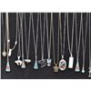 Image 4 : 18 Pendant Necklaces, Some Native American