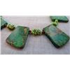 Image 3 : Green Sediment Impression Jasper Collar Necklace