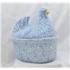 Image 1 : Large Ceramic Covered Chicken Farm House Decor