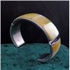 Image 2 : Ethnic Mother of Pearl Shell Cuff Bracelet