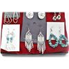 Image 3 : 9 Pairs of Earrings, Most are Native American
