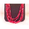 Image 2 : 5 Strand Coral and Turquoise Necklace & Earrings