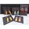 Image 1 : 5 Pairs of Navajo Earrings