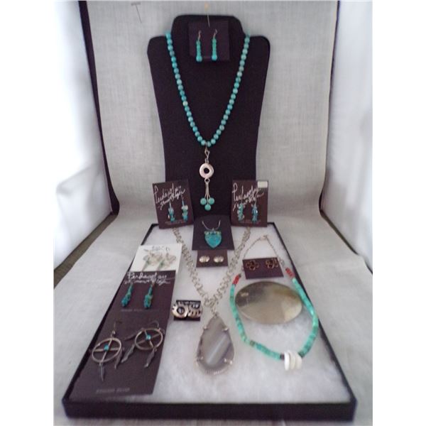 Collection of Jewelry, Some Native American