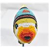Image 2 : Hand Beaded Metal Fish Finial Decor