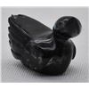 Image 3 : Zuni Black Marble Duck Fetish by Destry Suitza