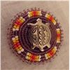Image 1 : Bannock Shoshone Bead and Silver Turtle Pin