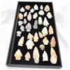 Image 1 : Collection of Prehistoric Stone Arrowheads