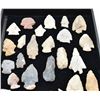 Image 3 : Collection of Prehistoric Stone Arrowheads