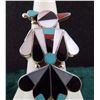 Image 5 : Zuni Sterling Inlay Thunderbird Ring by A. Dishta
