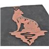 Image 2 : Laser Cut Wood Howling Wolf Picture