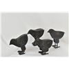 Image 3 : Rustic Metal Art Hen with 4 Chicks