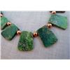 Image 2 : Green Turquiose Impression Jasper Collar Necklace
