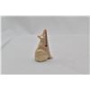 Image 1 : Zuni Carved Antler Howling Wolf Fetish