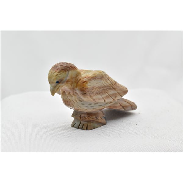 Zuni Picasso Marble Eagle Fetish, Vivella Cheama