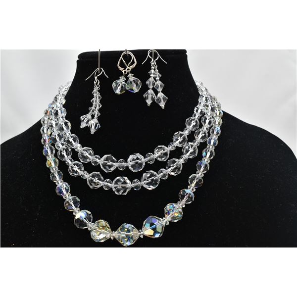Lot of Crystal Faceted Bead Jewelry