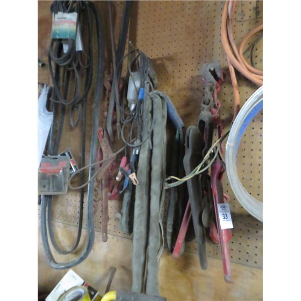 Lot of Cords, Belts & Tie Downs