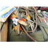 Image 2 : Lot of Hand Tools, Jumper Cables & Tool Bag