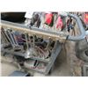 Image 2 : Metal 3 Tier Shop Cart w/Wrenches & Contents