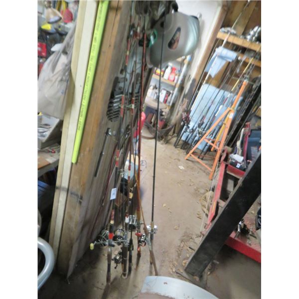 7-Deep Sea Fishing Poles - 7 X $