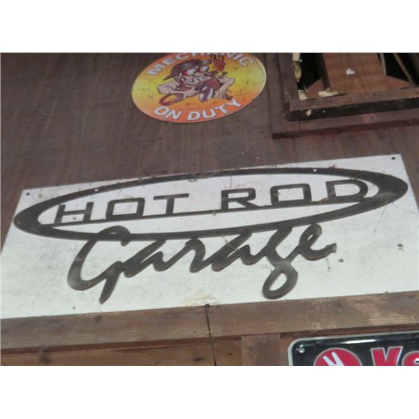 Hot Rod Garage Sign