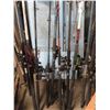 Image 1 : 11-Asst. Fishing Pole w/Reel - 11 X $