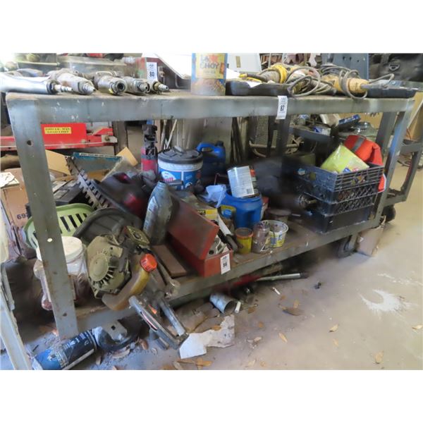 Metal Rolling Work Bench 3' x 5'