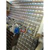 Image 1 : Asst. Hardware Bins w/Contents (Wall)