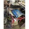 Image 1 : Red Shop Cart w/Contents