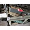 Image 2 : Rubbermaid Plastic Shop Cart w/Asst. Contents