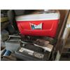 Image 3 : Rubbermaid Plastic Shop Cart w/Asst. Contents