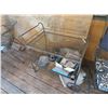 Image 2 : Black Patio Dining w/4 Chairs /2 Easy Chairs/Cart Set