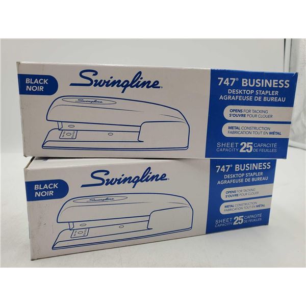 Swingline 747 Business Desktop Stapler (2ct) Black