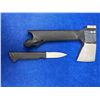 Image 2 : Gerber Black Axe with Built-In Knife and axe cover