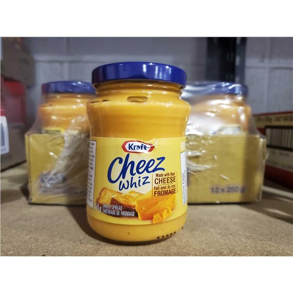 Kraft Cheez Whiz (12 x 250g)