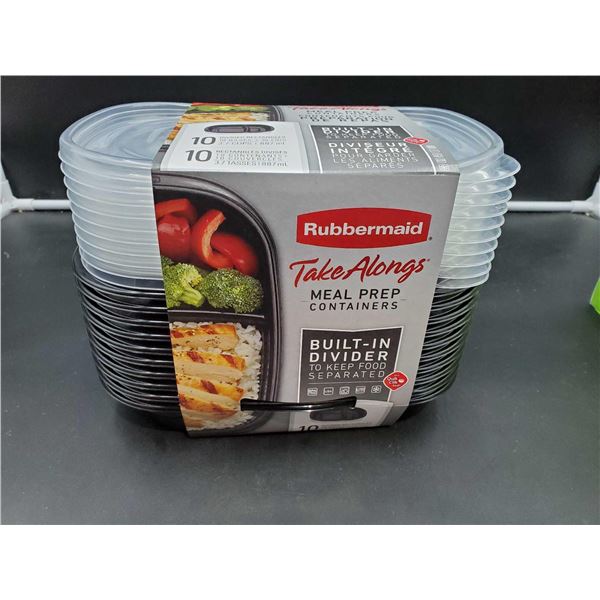 Rubbermaid Take Alongs Meal Prep Containers (10ct)