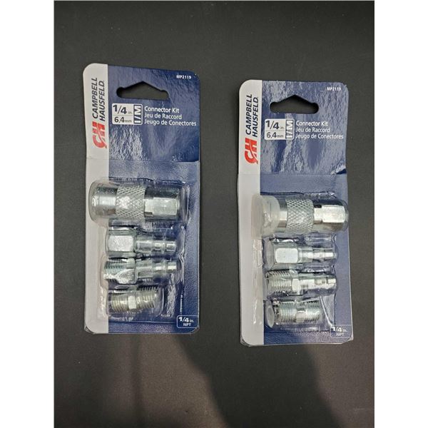 Campbell Hausfeld 1/4in Connector Kit (2ct)