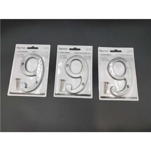 Taymor 4in House Numbers