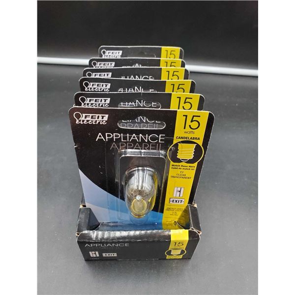 Feit Electric Appliance Bulbs (15w x 6)