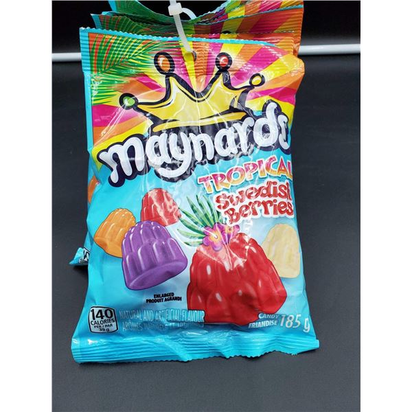 Maynard's Tropical Swedish Berries Lot of 6 - 185g bags