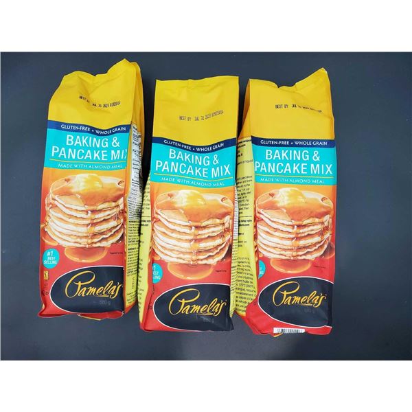Pamela's Gluten Free Baking & Pancake Mix with Almond Meal (3 x 680g)