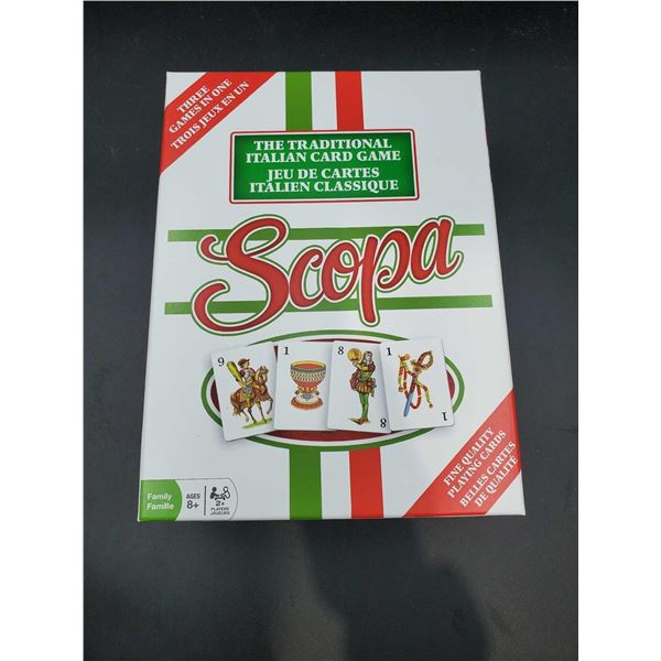 Scopa Traditional Italian Card Game