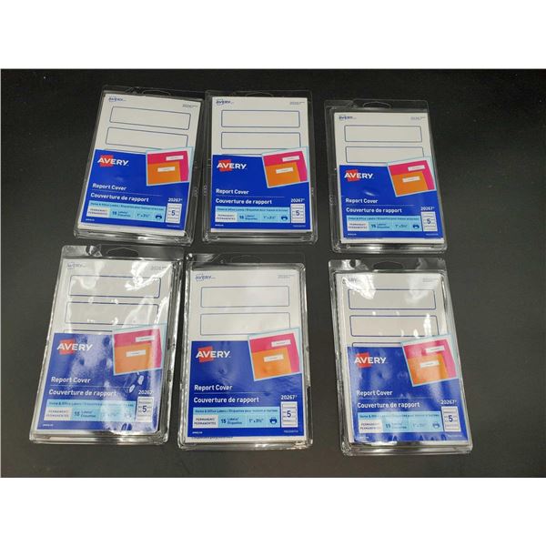 Avery Report Cover Labels (15 x 6)