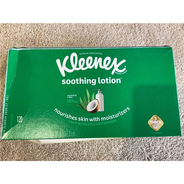 Kleenex Soothing Lotion Facial Tissue - 120 Count