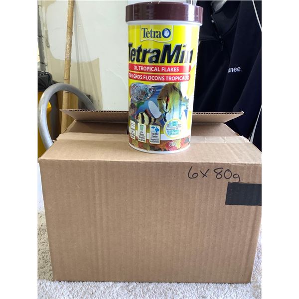 TetraMin Tropical Fish Flakes 6X80g