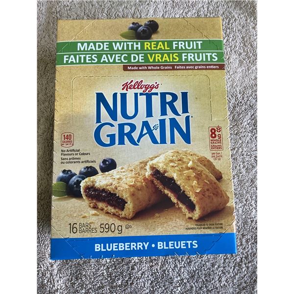 Nutrigrain Blueberry Bars 590g - 16 bars