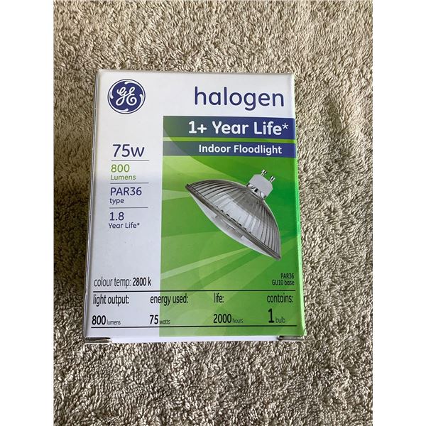 GE Halogen Indoor Floodlight (75w x 6)